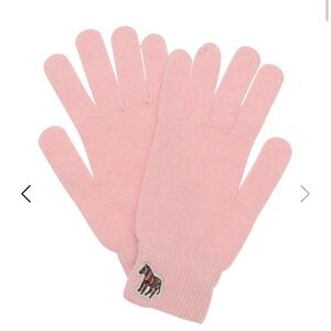 P.S. Paul Smith NWOT Pink Ladies Wool Knit Gloves!